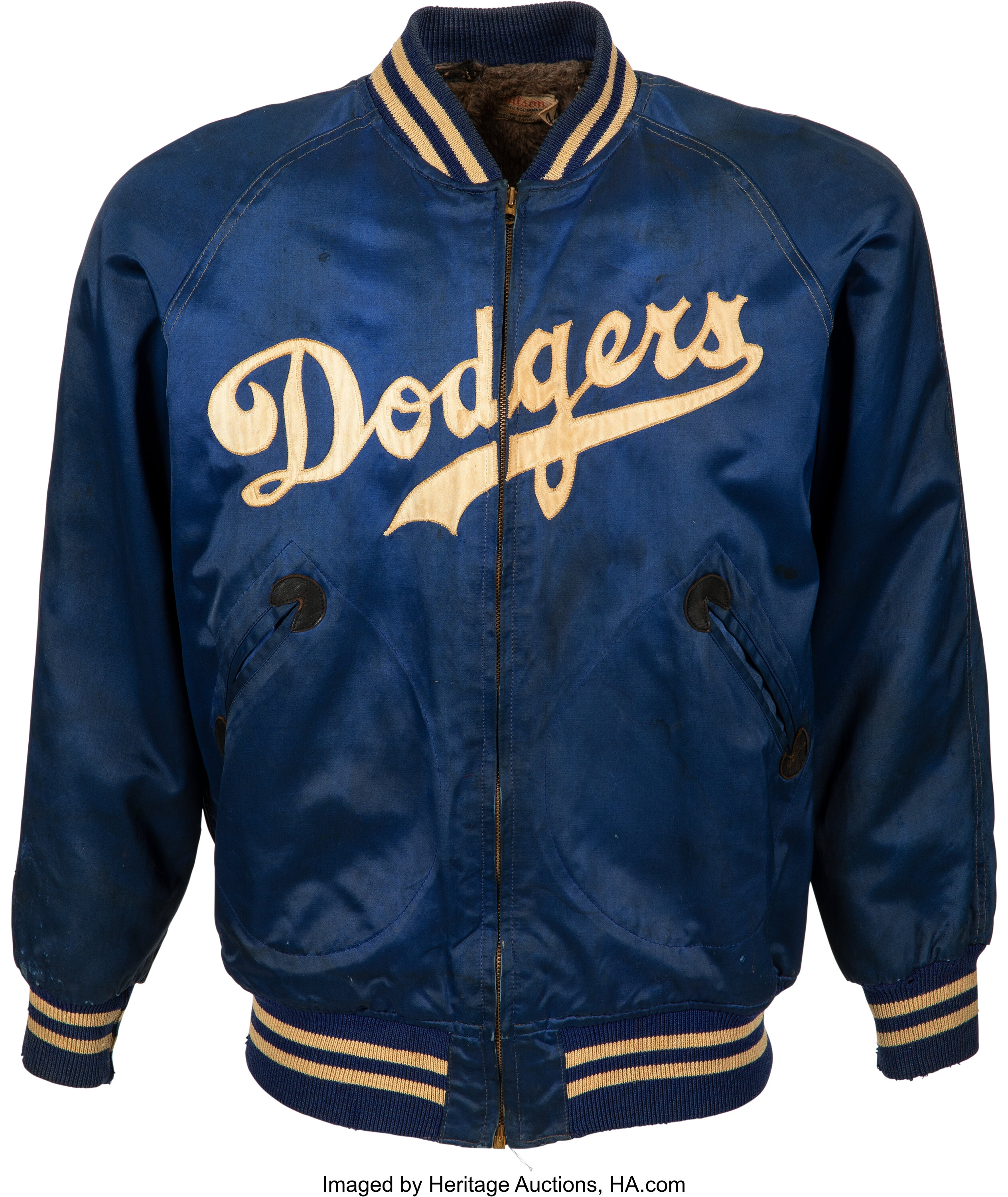 1950 Duke Snider Game Worn Brooklyn Dodgers Jersey. Baseball