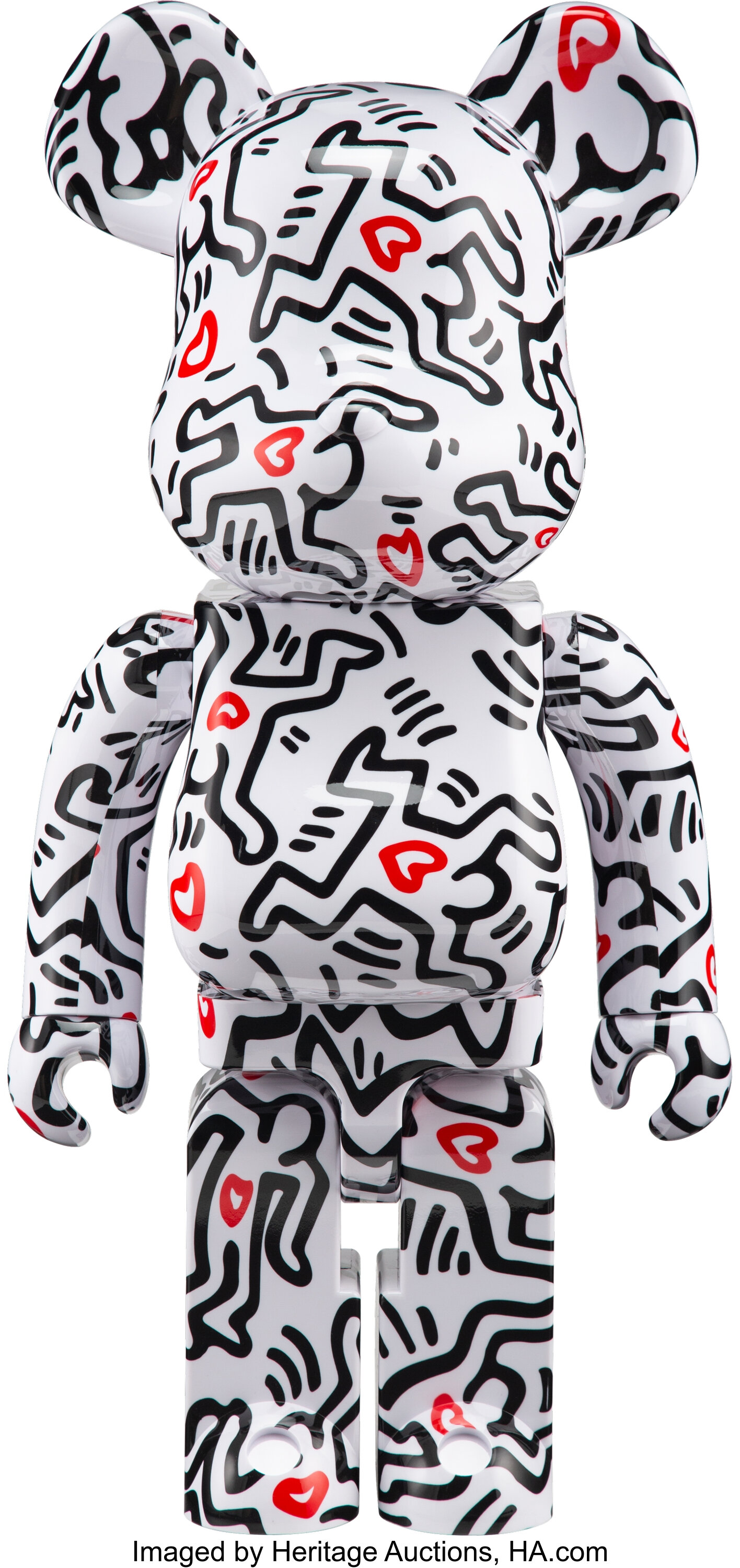 BE@RBRICK X Keith Haring Estate. Keith Haring #8 1000%, 2021