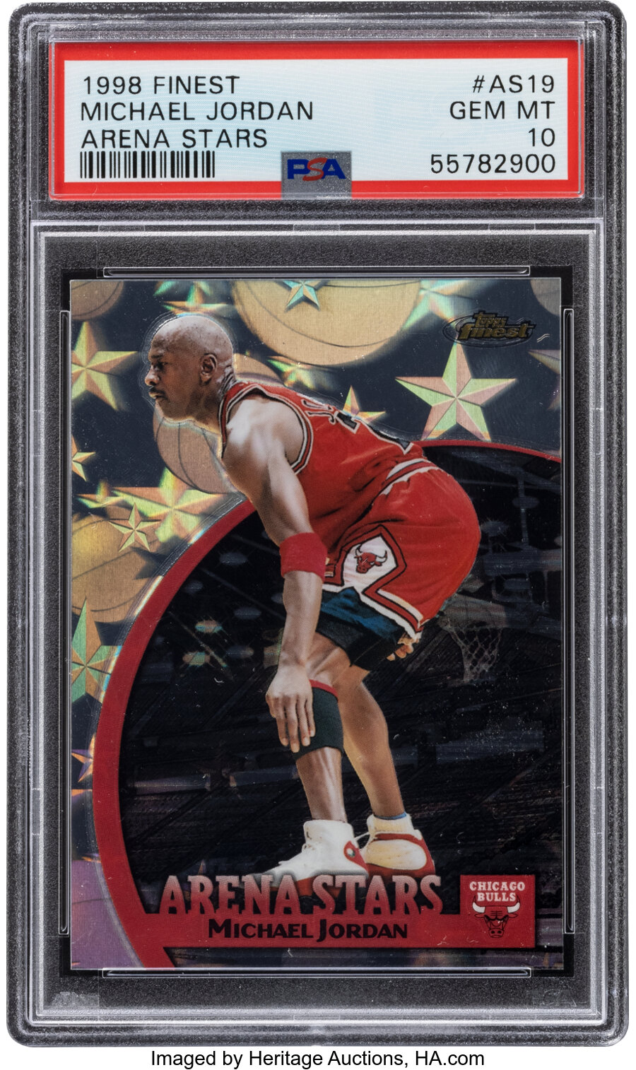 1998 Finest Michael Jordan (Arena Stars) #AS19 PSA Gem Mint 10