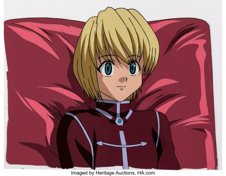 Animation Cel of Kurapika from '99 HXH episode 31 : r/HunterXHunter