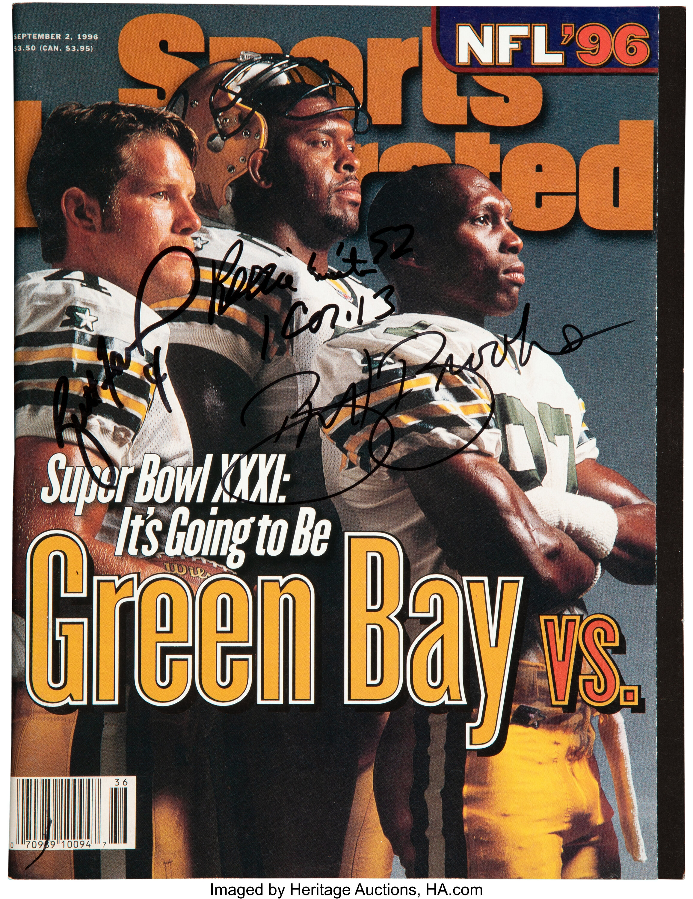 Super Bowl Champions: 1996 Packers - Sports Illustrated