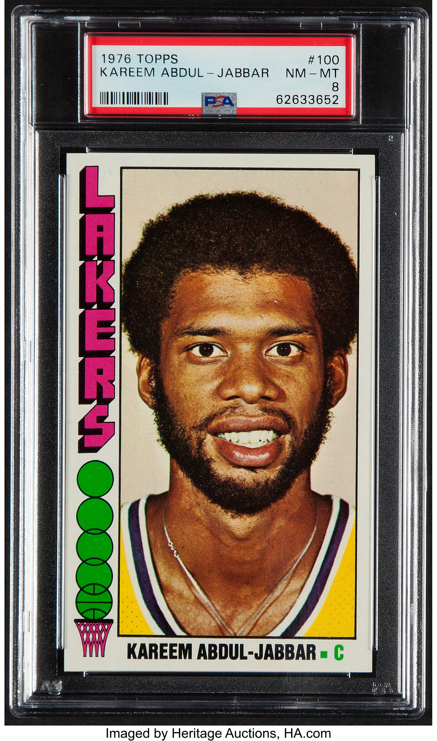 NBPA 1985 # Kareem Abdul-Jabbar – Mr. B's Collection