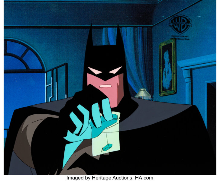 Superman: The Animated Series Batman Production Cel (Warner | Lot #49386 |  Heritage Auctions