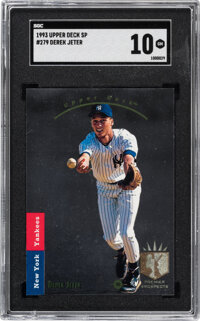 1993 Score Derek Jeter (Draft Pick) #489 PSA Gem Mint 10.