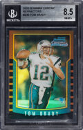 Lot Detail - 2000 Bowman Chrome Refractor #236 Tom Brady Rookie Card – BGS  MINT 9