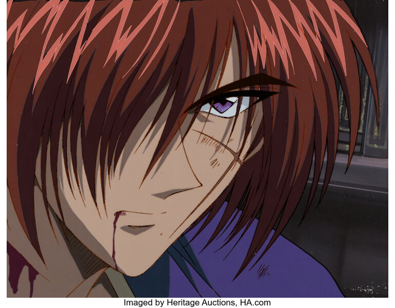 Himura Kenshin Rurouni Kenshin Printing For Wibu | Art Board Print