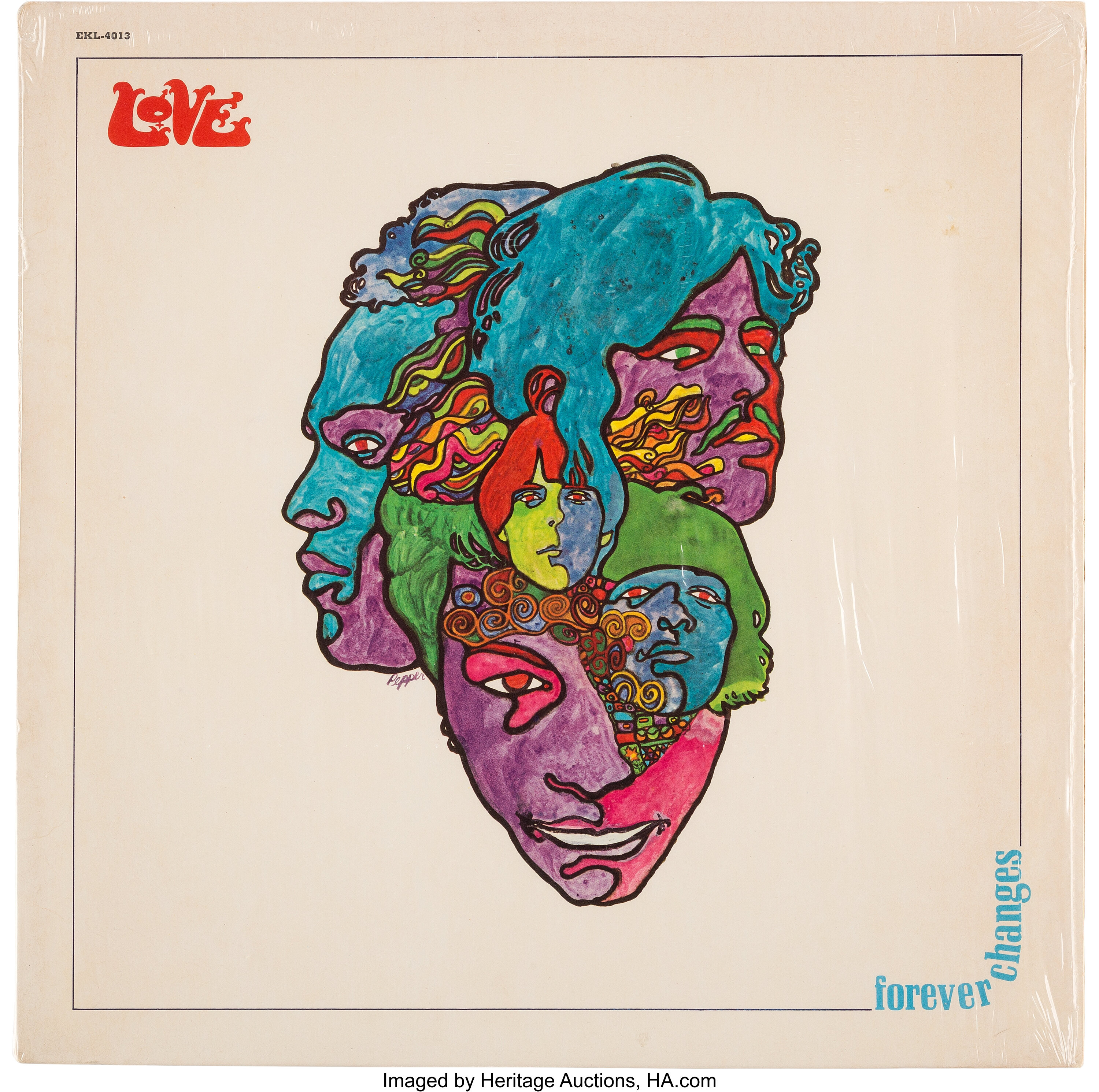 Love Forever Changes Mono Vinyl LP (Elektra, EKL-4013). ... Music | Lot ...