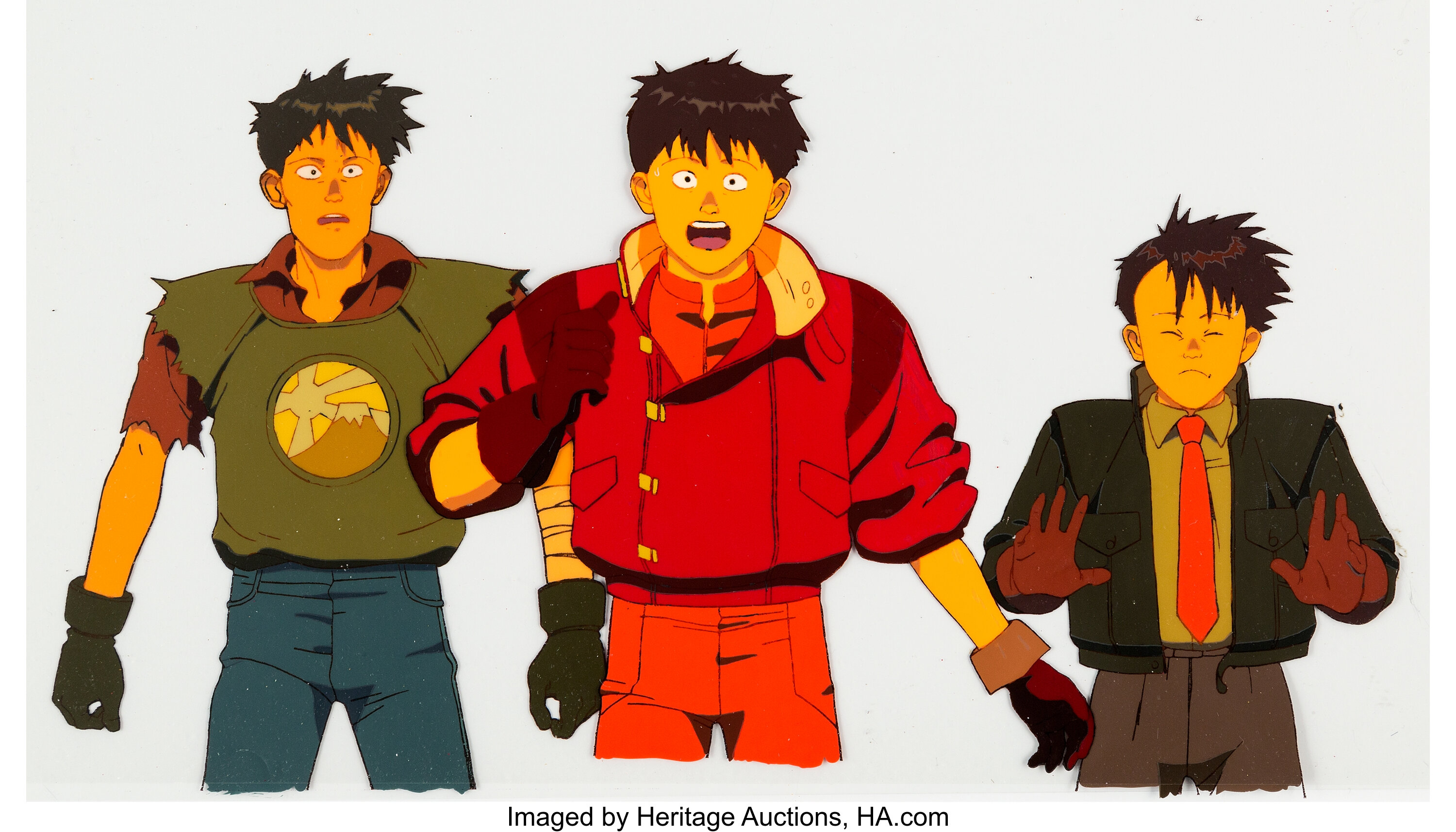 Akira Yamagata, Kaneda, and Kai Production Cel Setup (Tokyo Movie | Lot ...