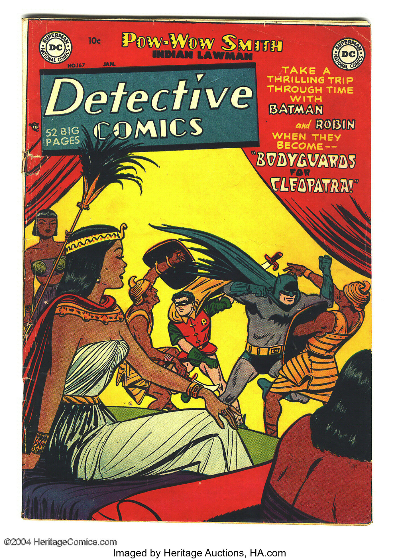 Detective Comics #167 (DC, 1951) Condition: VG-. Batman and Robin | Lot  #17242 | Heritage Auctions
