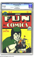 More Fun Comics #94 (DC, 1943) CGC VF- 7.5 Off-white to white pages., Lot  #7836