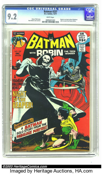 Batman #237 (DC, 1971) CGC NM White pages. An eerie Neal Adams | Lot  #3265 | Heritage Auctions
