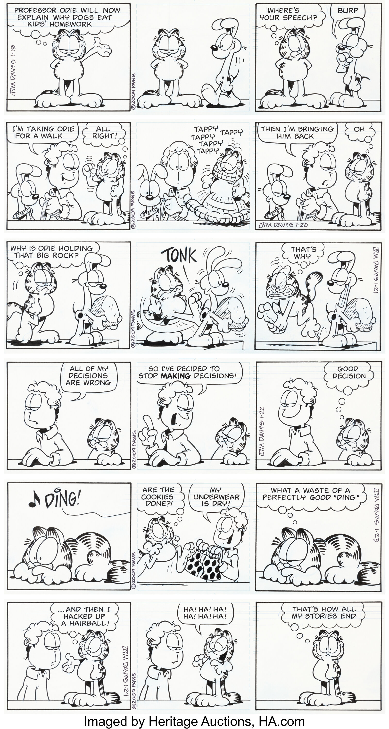 Jim Davis Garfield Daily …