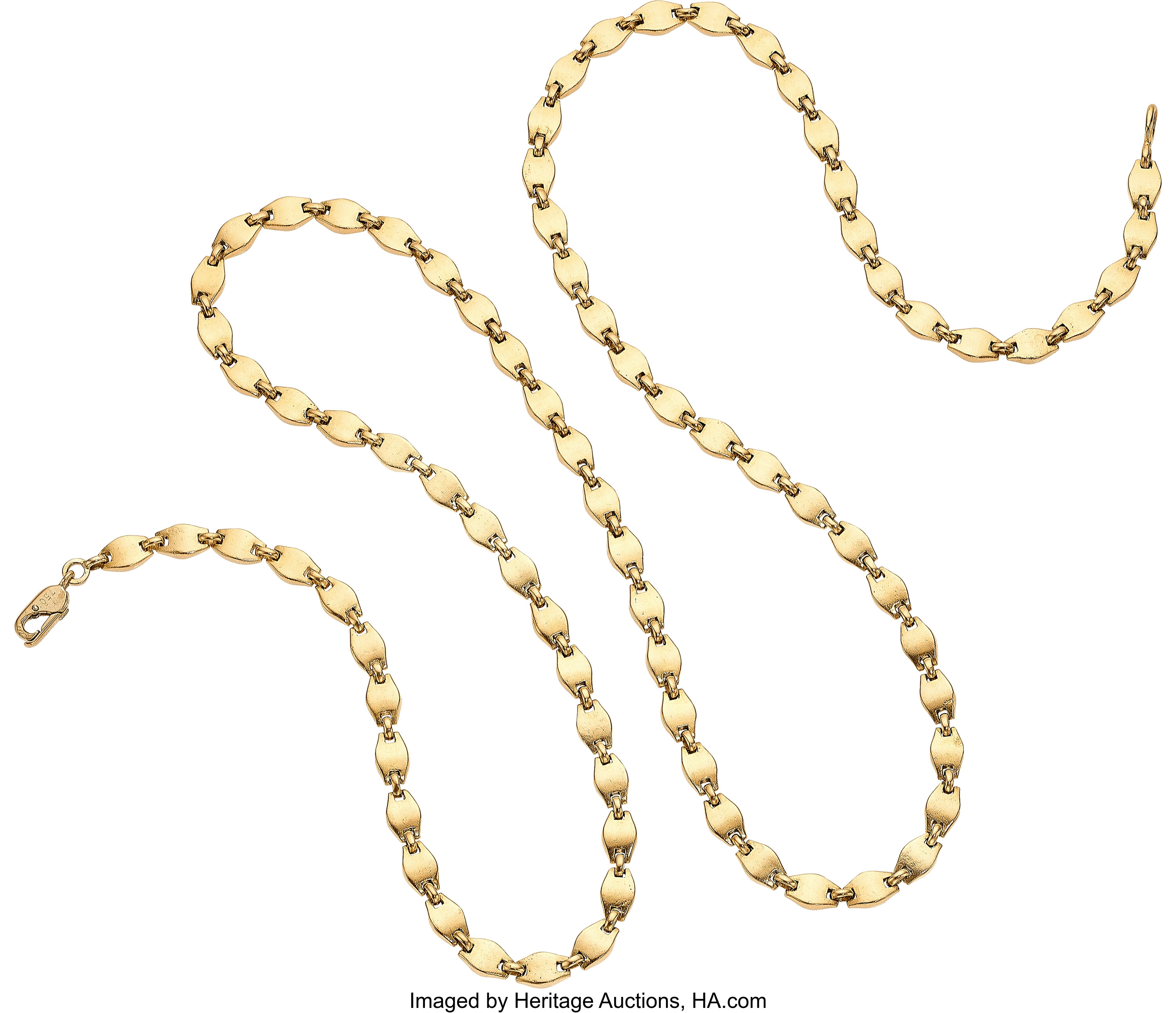 Cartier Gold Necklace . ... Estate Jewelry Necklaces | Lot #11110 ...