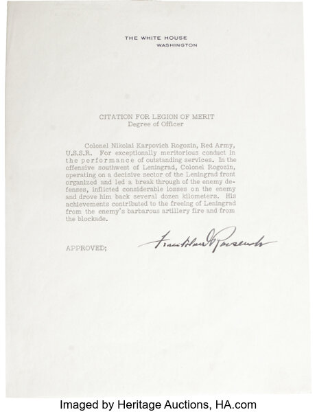 Franklin D Roosevelt A Scarce And Unusual Document Signed Lot Heritage Auctions