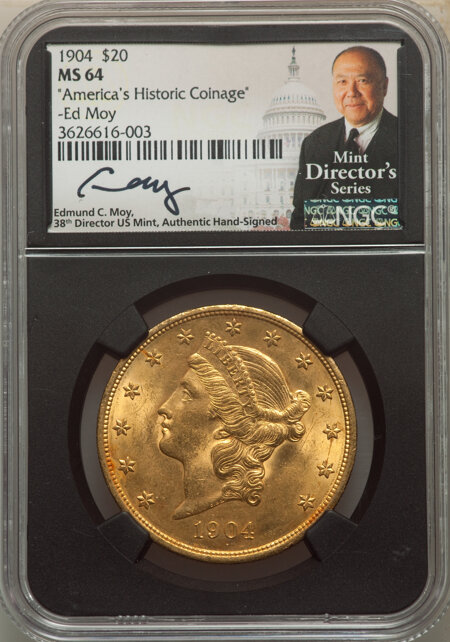 1904 $20 Liberty 64 NGC