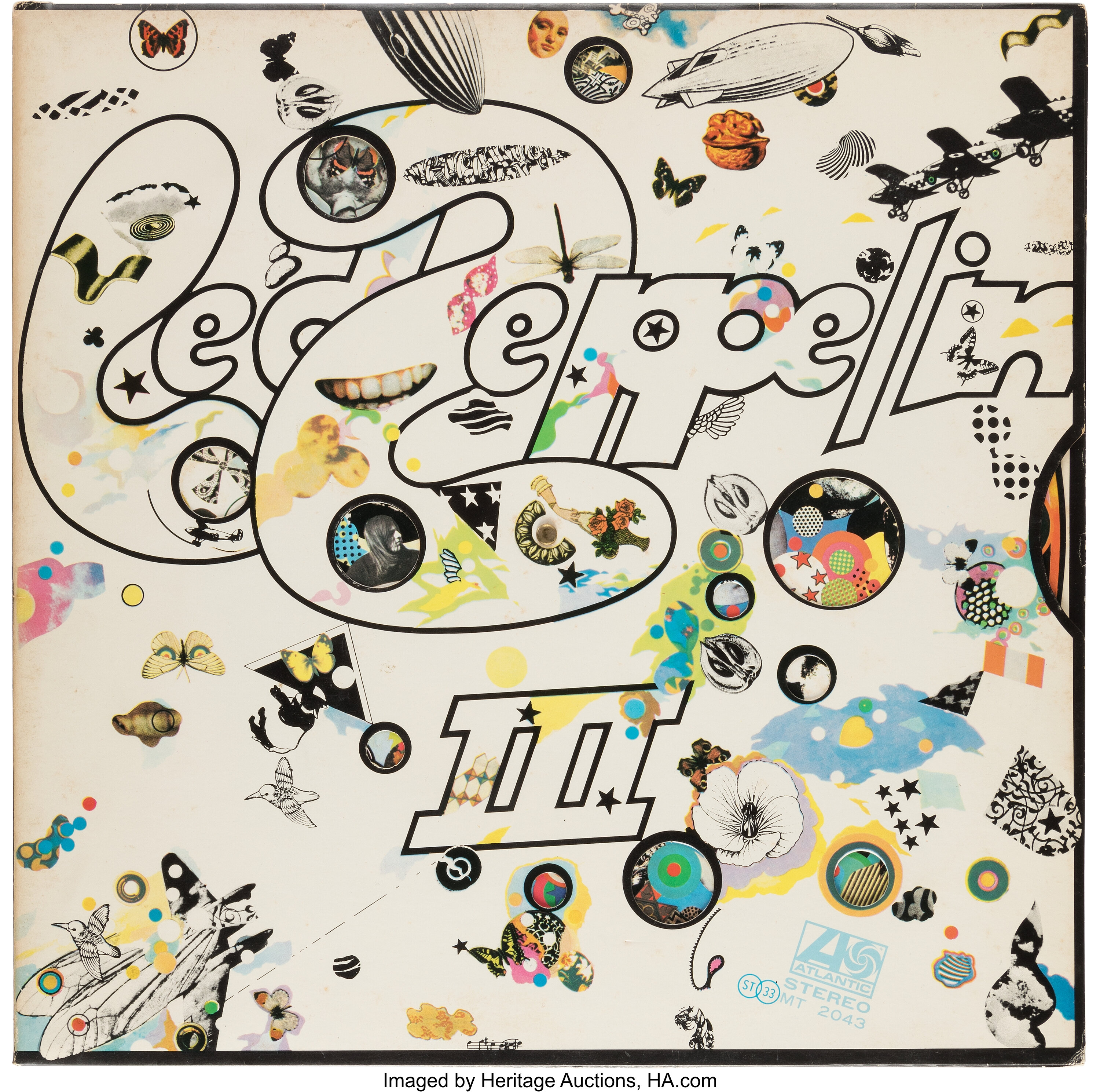 Led Zeppelin III Japanese Stereo Vinyl LP With Insert (Atlantic ...