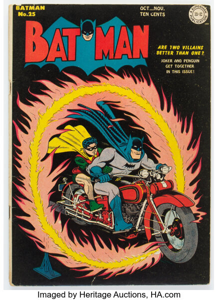 Golden Age (1938-1955):Superhero, Batman #25 (DC, 1944) Condition: VG....