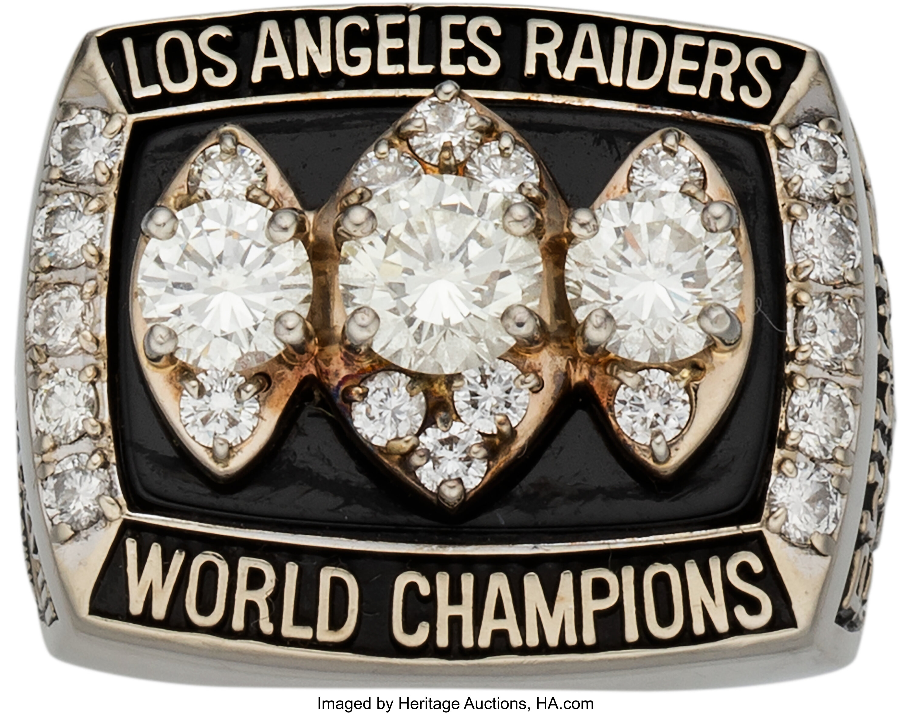 1983 Los Angeles Raiders Super Bowl Xviii Championship Ring Lot 53608 Heritage Auctions 