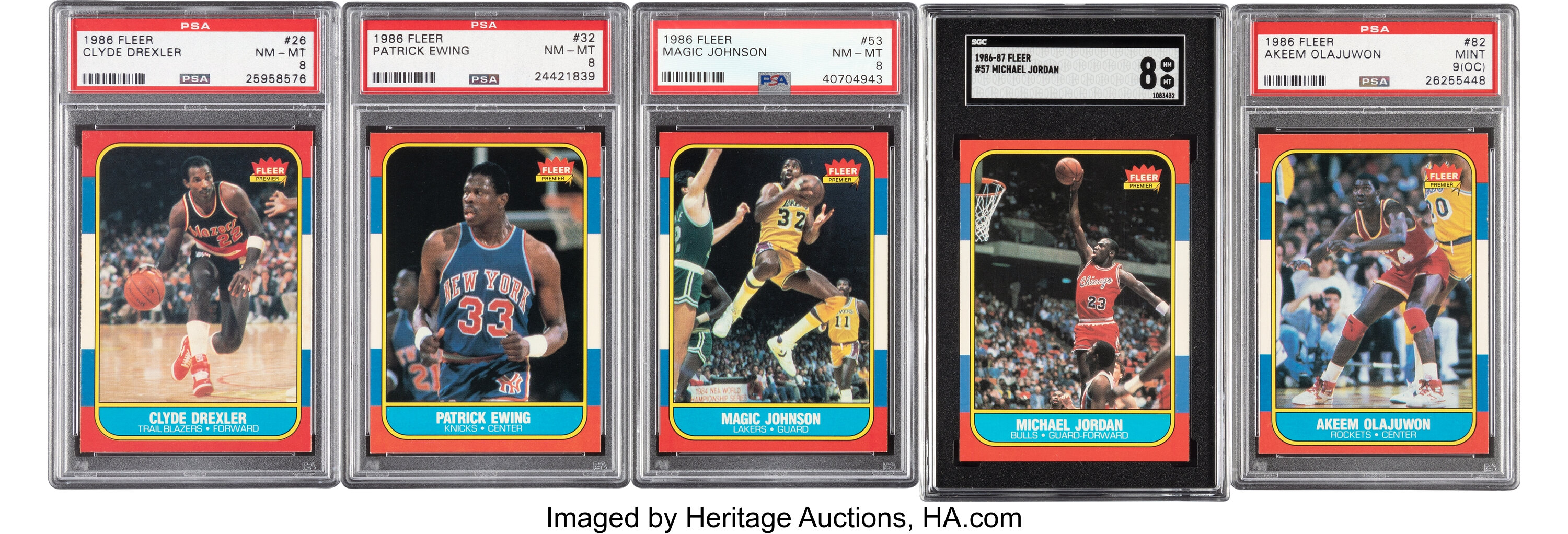 1986 Fleer Basketball Cards Near Set (130/132).... Basketball Cards ...