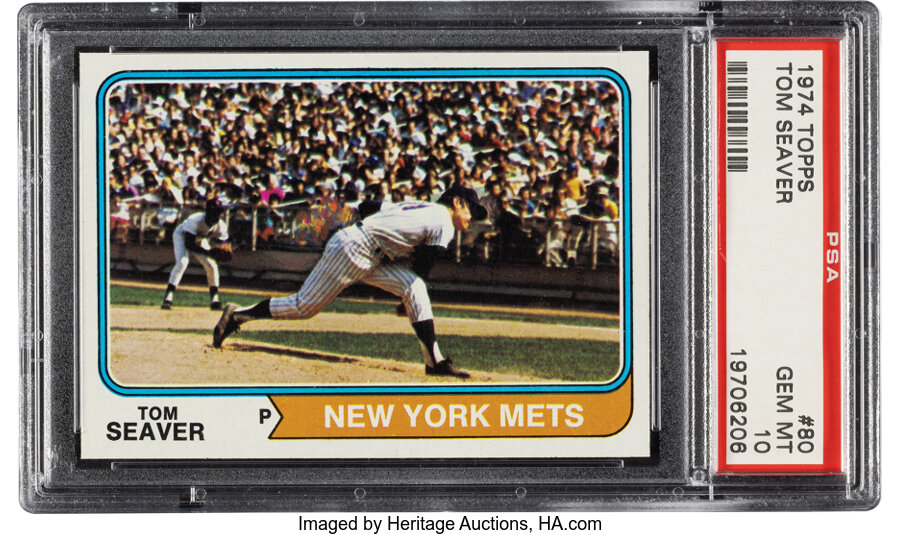 1974 Topps Tom Seaver #80 PSA Gem Mint 10