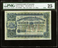 Australia Commonwealth of Australia 5 Pounds ND (1913-18) Pick 5a R36 PMG Very Fine 25