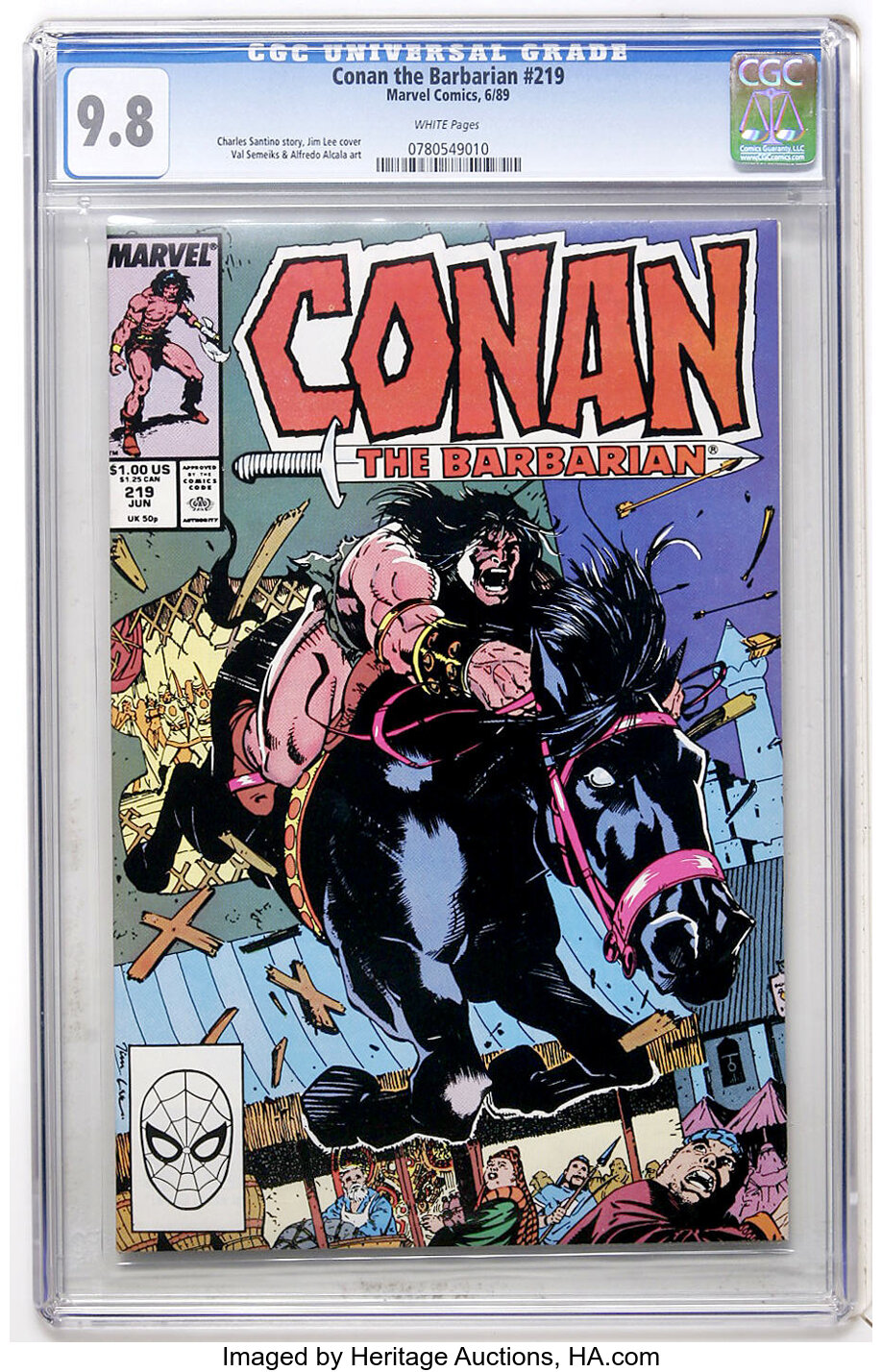 How Much Is Conan The Barbarian 219 Worth Browse Comic Prices Heritage Auctions 