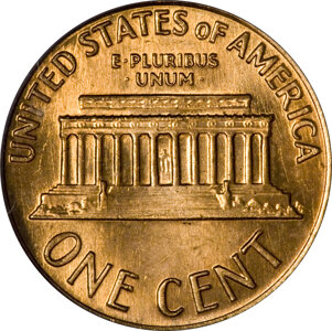1969-S 1C Doubled Die MS64 Red PCGS