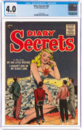 Diary Secrets #30 (St. John, 1955) CGC VG 4.0 Off-white to white pages