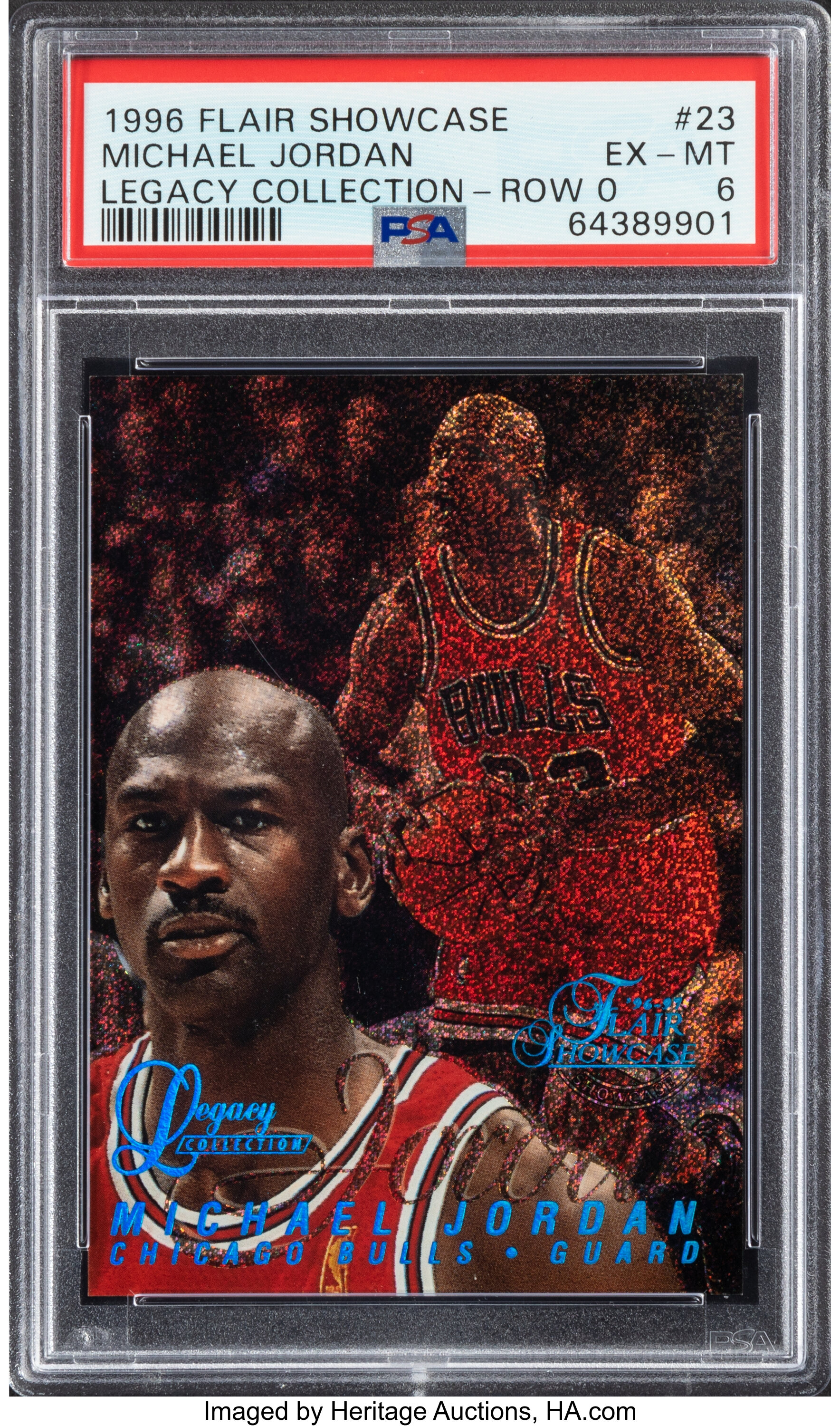 1996 Flair Showcase Michael Jordan (Legacy Collection-Row 0) #23 | Lot ...