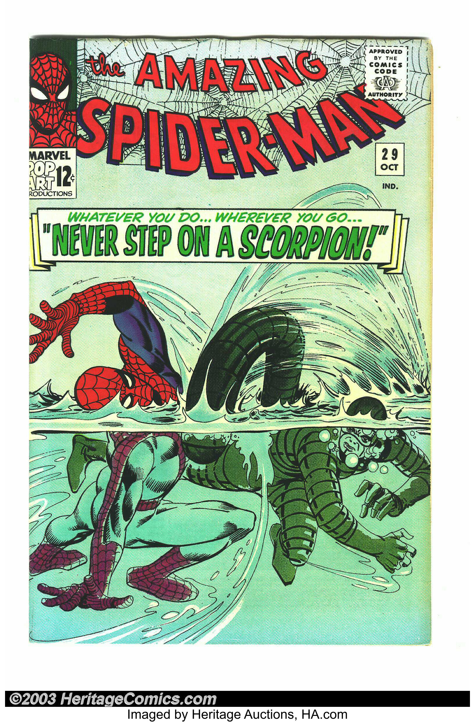 Amazing Spider-Man #29 (Marvel, 1965) Condition: VF-. Underwater | Lot  #17053 | Heritage Auctions