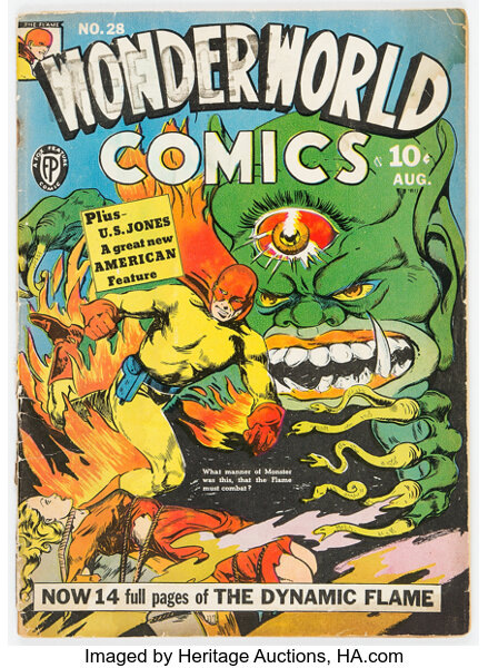 Golden Age (1938-1955):Superhero, Wonderworld Comics #28 (Fox, 1941) Condition: GD-....