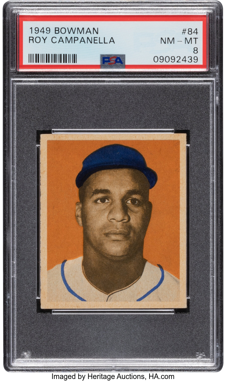 1949 Bowman Roy Campanella Rookie #84 PSA NM-MT 8