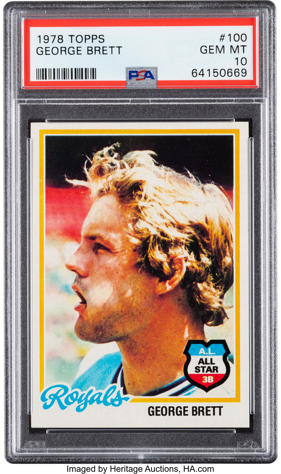 1978 Topps George Brett #100 PSA Gem Mint 10