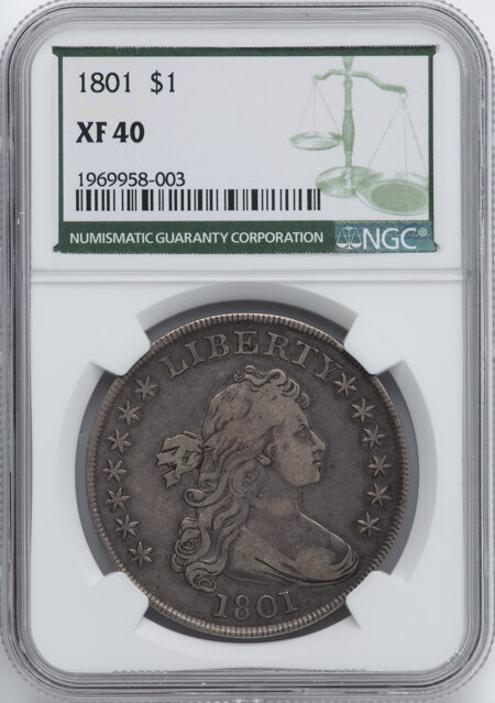 1801 S$1 40 NGC