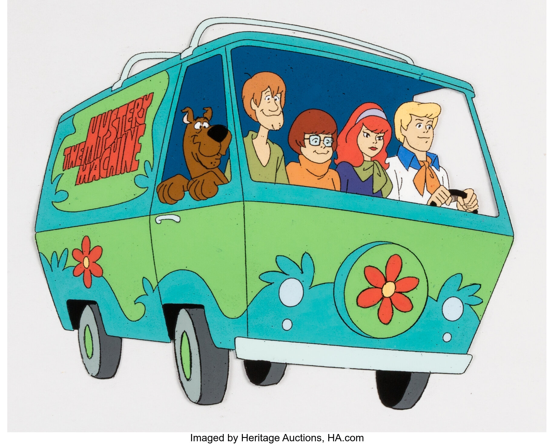 Scooby-Doo, Where Are You! Shaggy, Scooby-Doo, Velma, Daphne, and | Lot ...