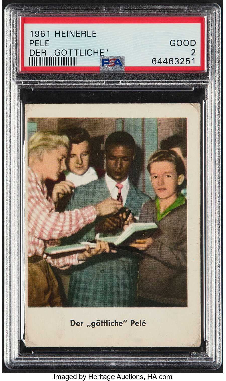 1961 Heinerle Pele (Der ,, Gottliche') PSA Good 2