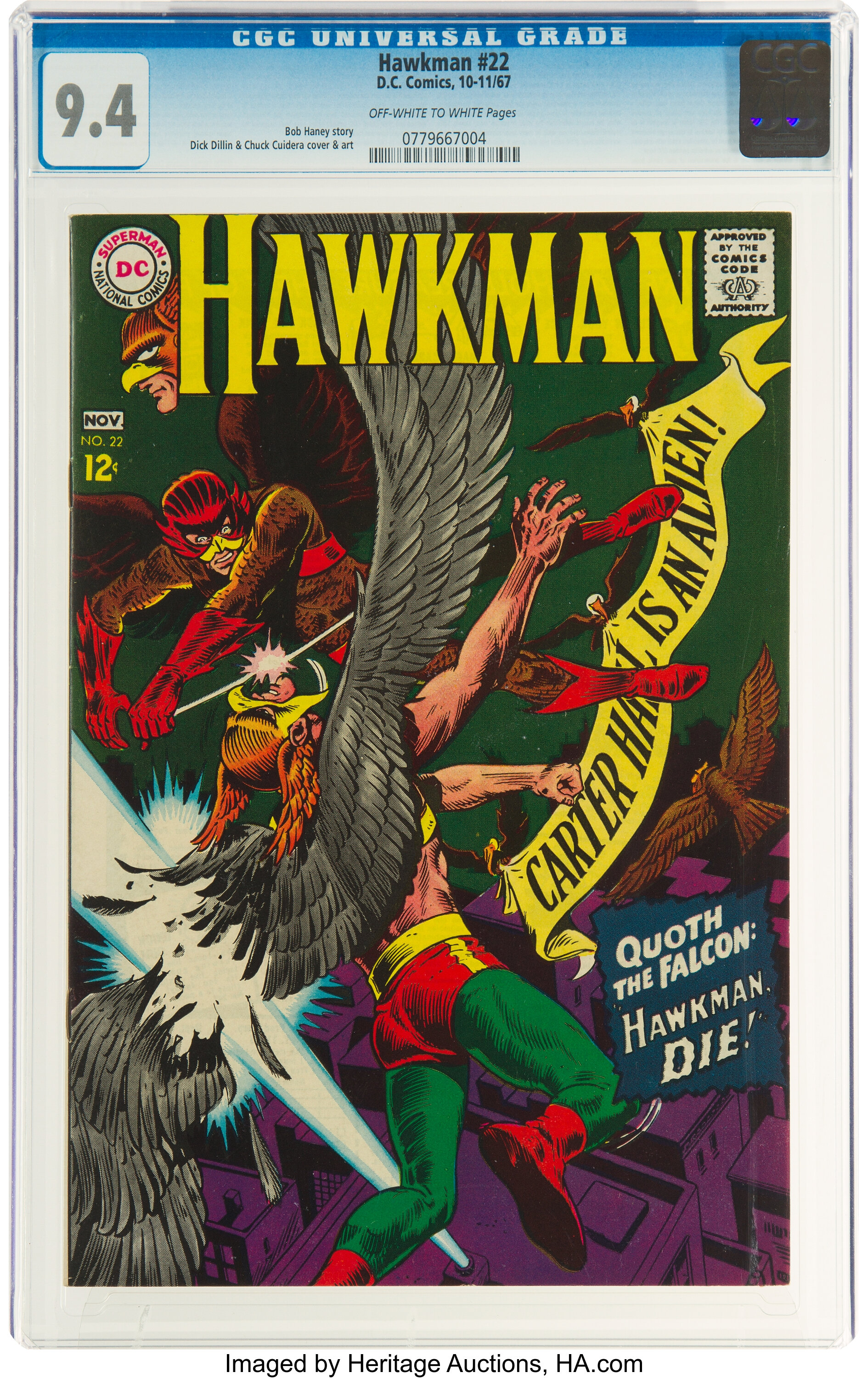 How Much Is Hawkman 22 Worth? Browse Comic Prices Heritage Auctions