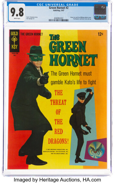 Silver Age (1956-1969):Adventure, The Green Hornet #2 (Gold Key, 1967) CGC NM/MT 9.8 White pages....