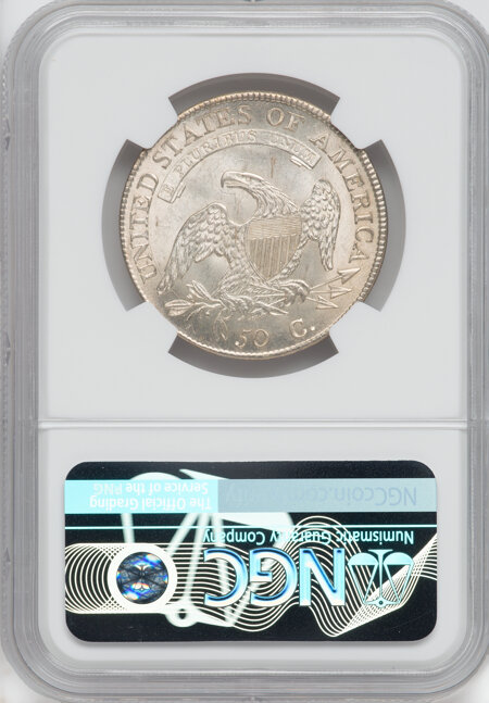 1810 50C O-108 R.3, MS 66 NGC
