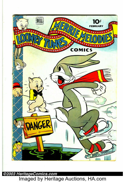 Looney Tunes And Merrie Melodies Comics 28 Dell 1944 Condition Lot 17499 Heritage Auctions