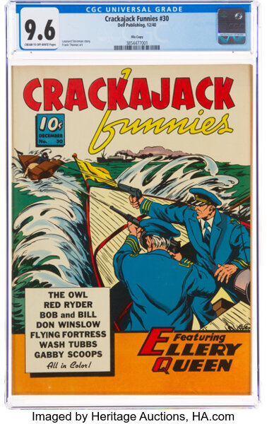 Golden Age (1938-1955):Adventure, Crackajack Funnies #30 File Copy (Dell, 1940) CGC NM+ 9.6 Cream to off-white pages....