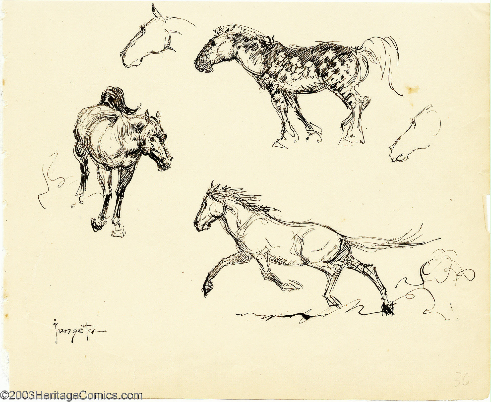 frazetta horse