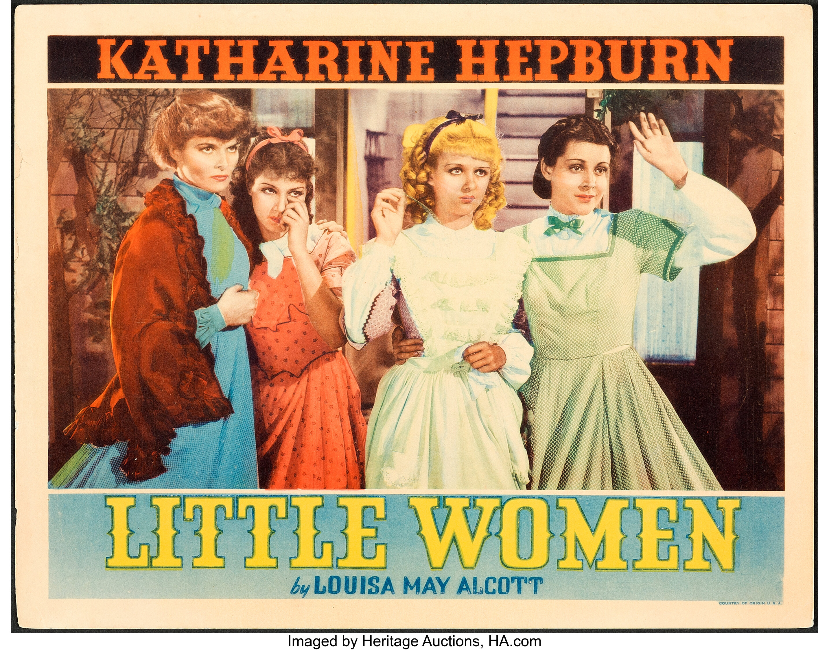 Little Women (RKO, 1933). Fine. Lobby Card (11