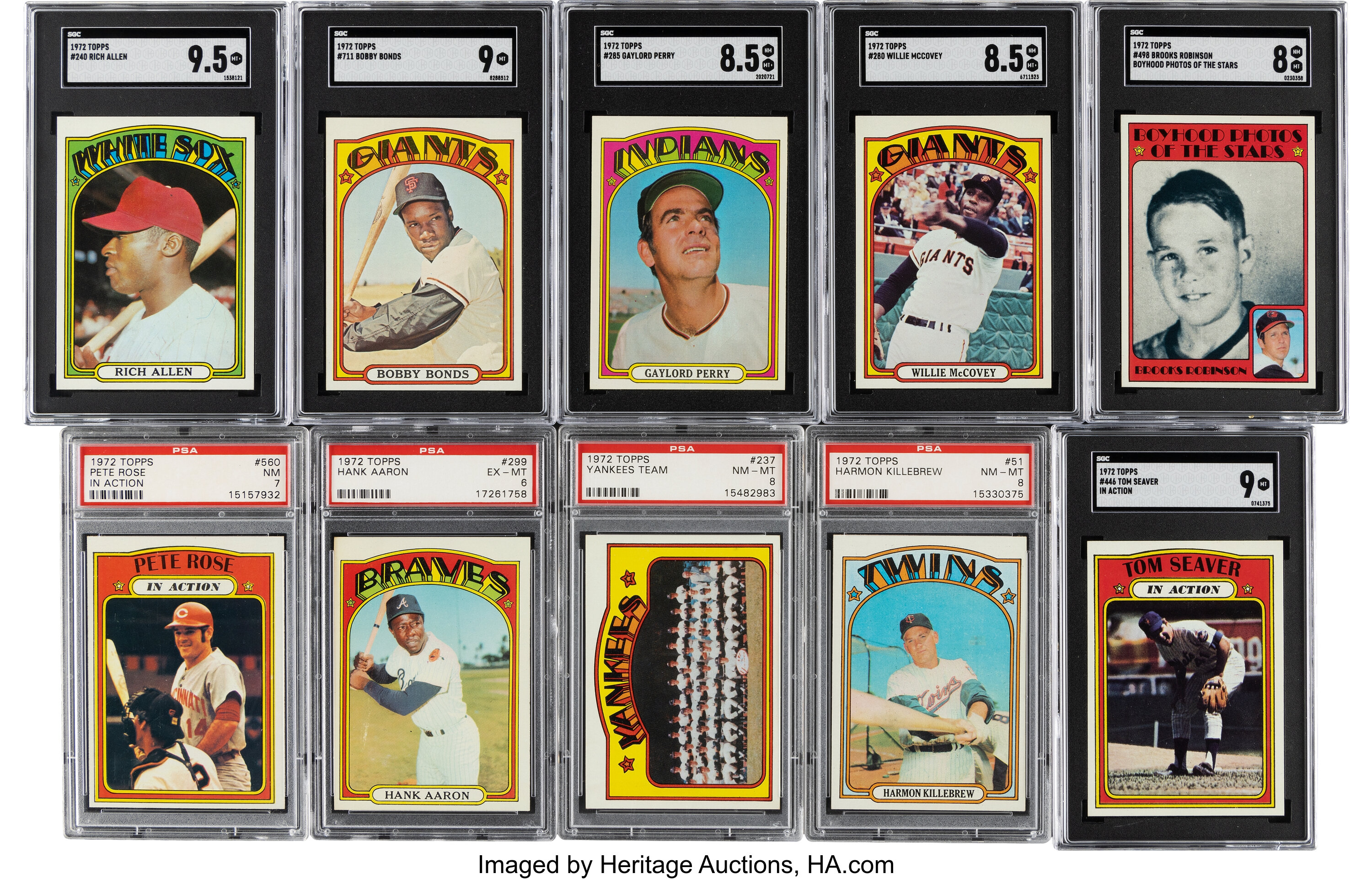 1972 Topps Baseball Complete Set (787). Baseball Cards Sets Lot