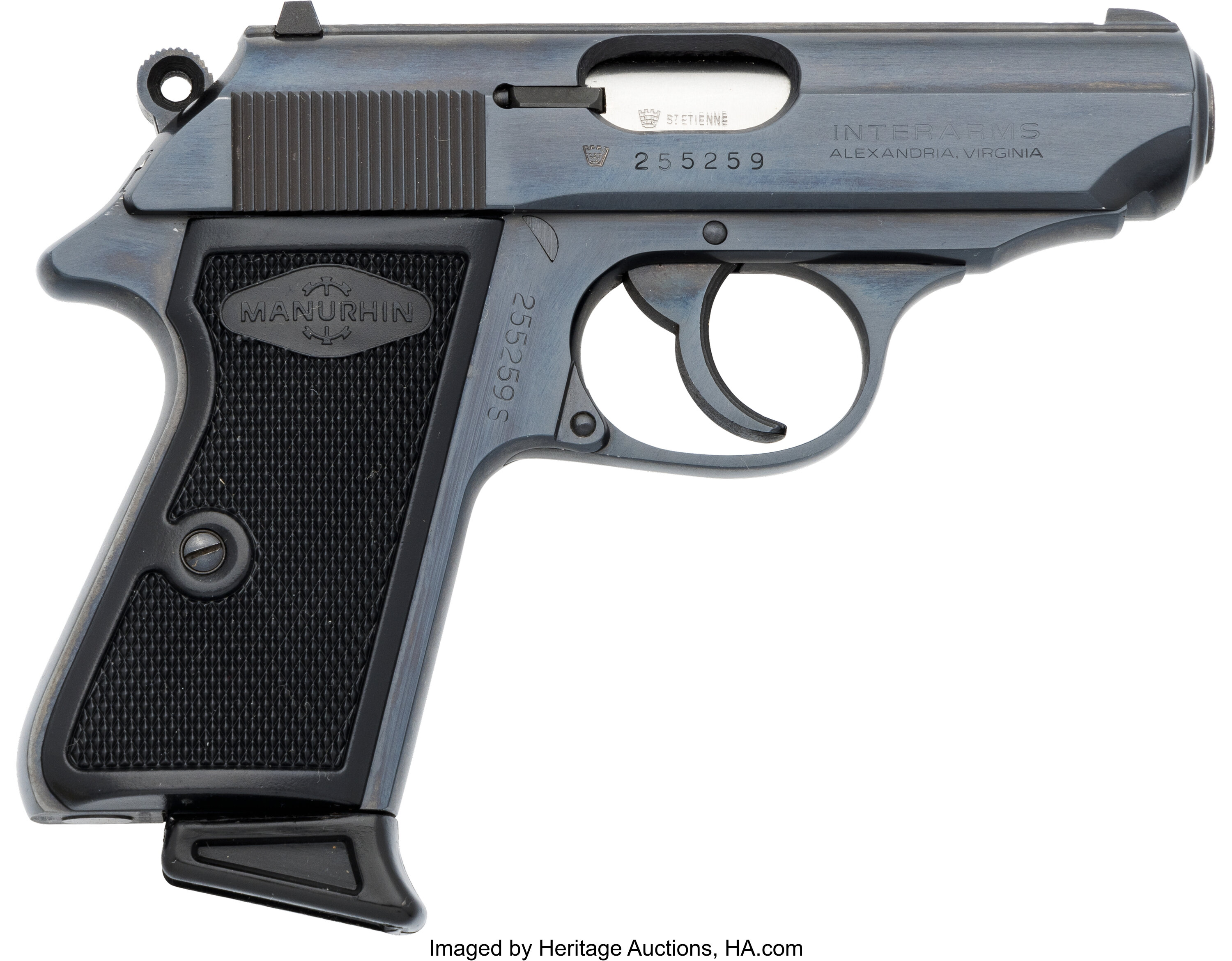 MANURHIN WALTHER PP PPK pistol grips pearl white plastic with screw $32.40