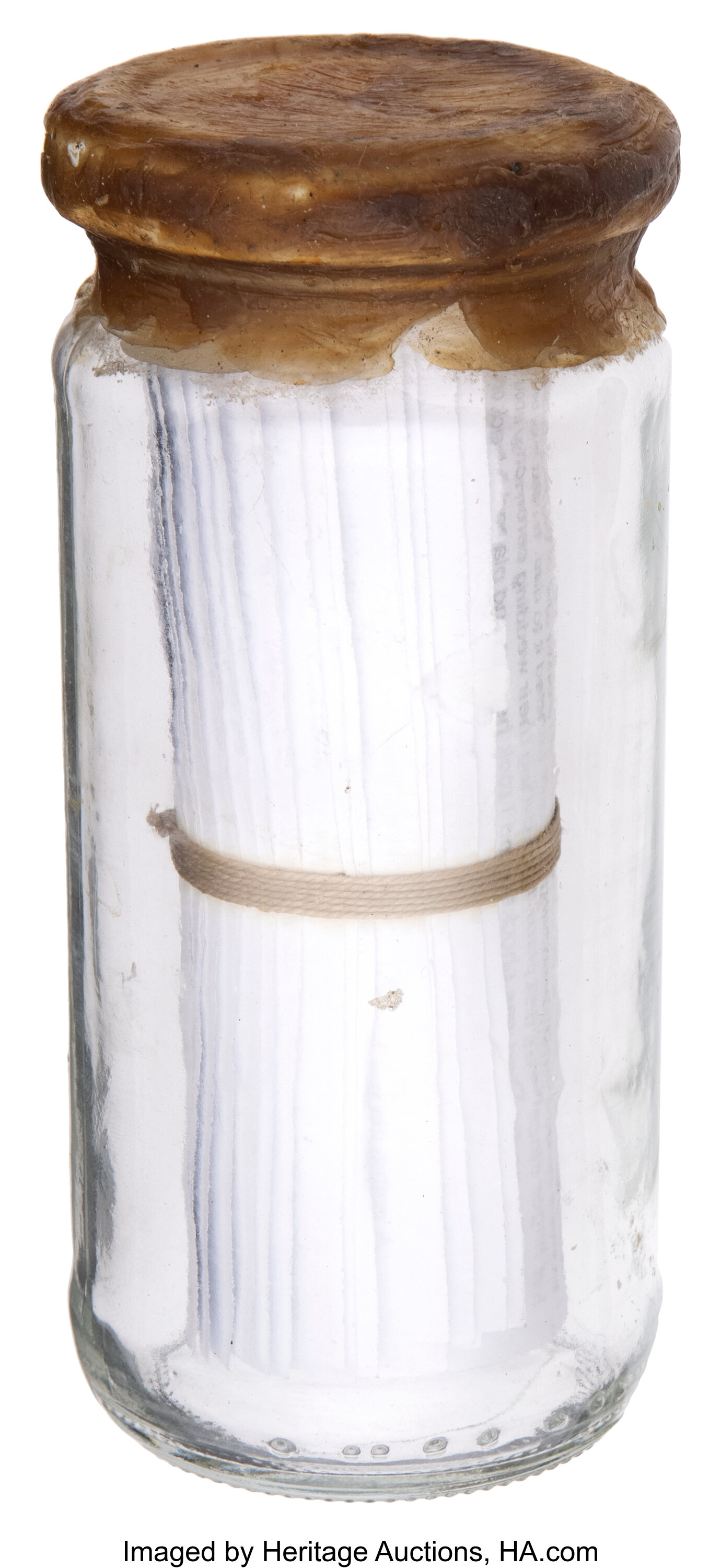 Treasure of Forrest Fenn.. Small Glass Jar . Purportedly containing ...