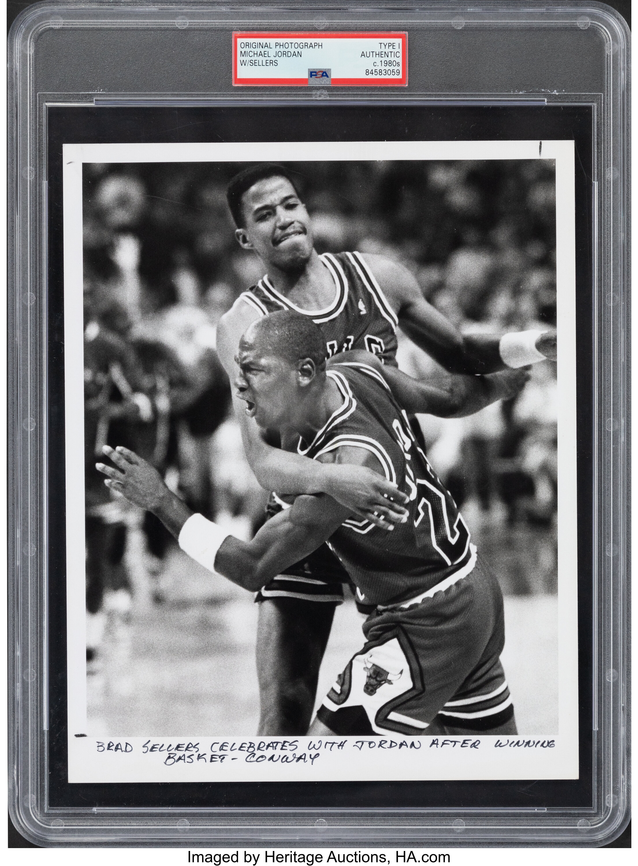 Late 1980's Michael Jordan Original Photograph, PSA/DNA Type 1 ...