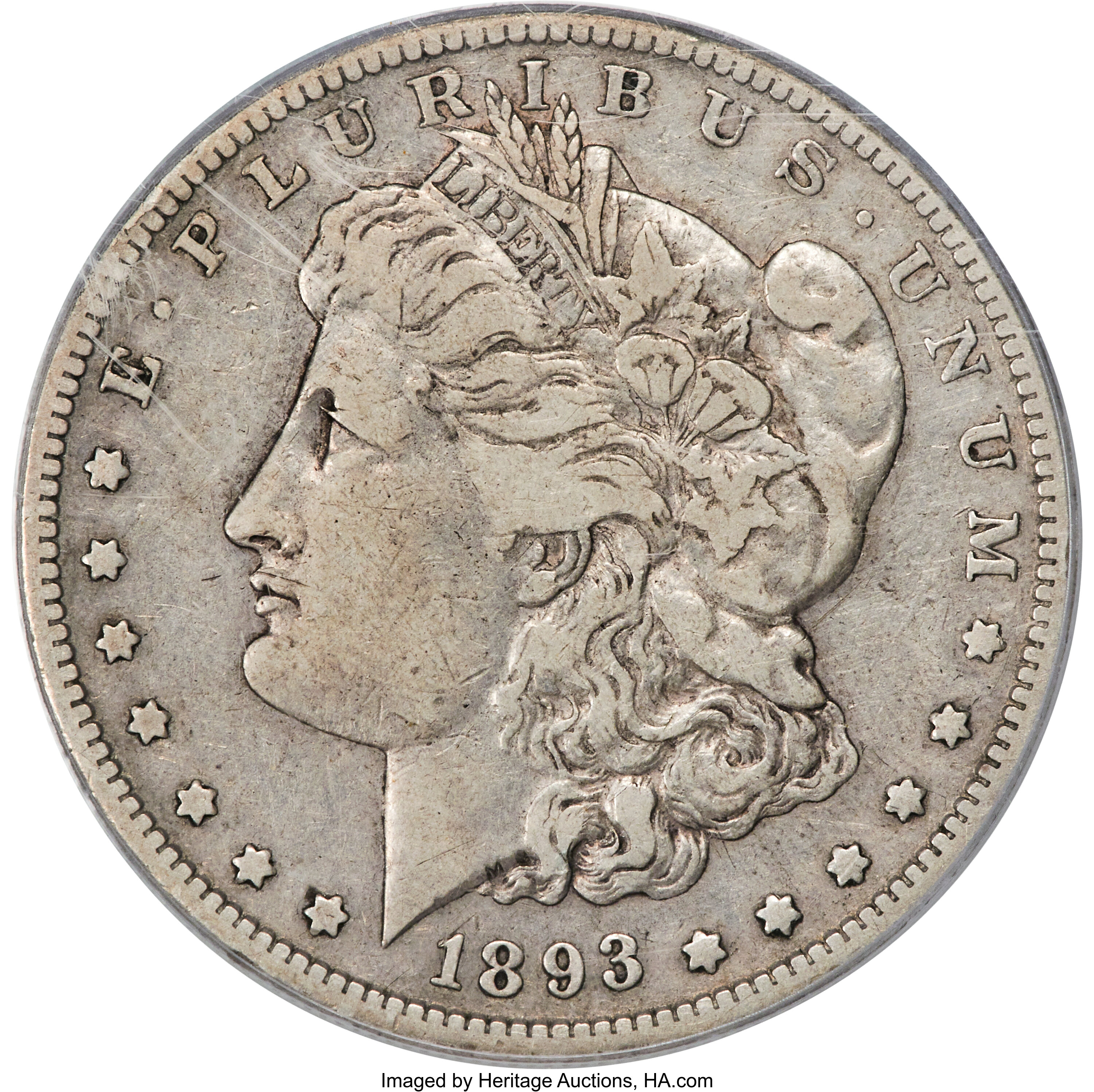 1893-S $1 VF20 PCGS.... Morgan Dollars | Lot #3497 | Heritage Auctions