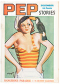 Pep Stories - December 1936 (D. M. Publishing Co.) Condition: GD.