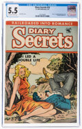 Diary Secrets #16 (St. John, 1953) CGC FN- 5.5 Off-white to white pages